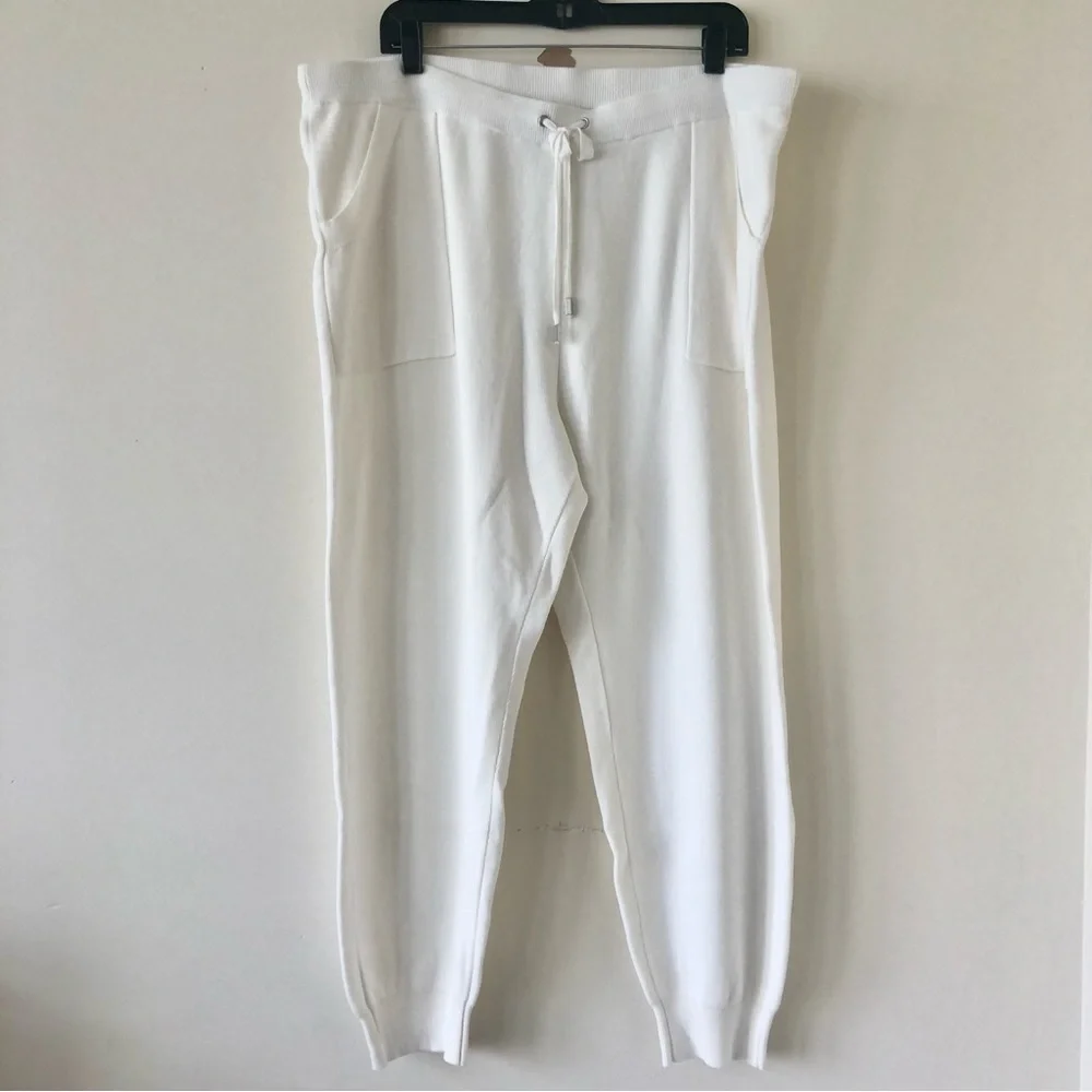Chico’s Zenergy Cream Colored Super Soft Lounge Pants Joggers Size XLp - Picture 3 of 8